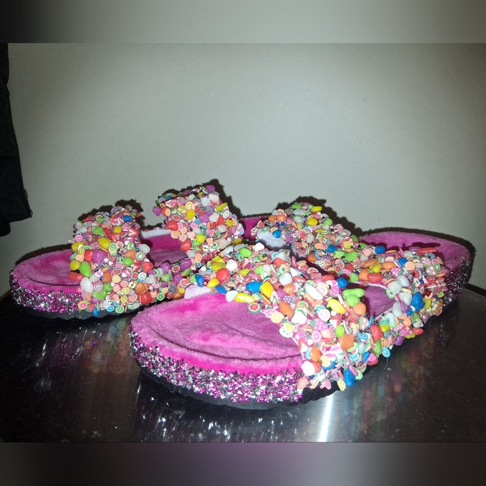 Colorful Beaded Wonens Sandals